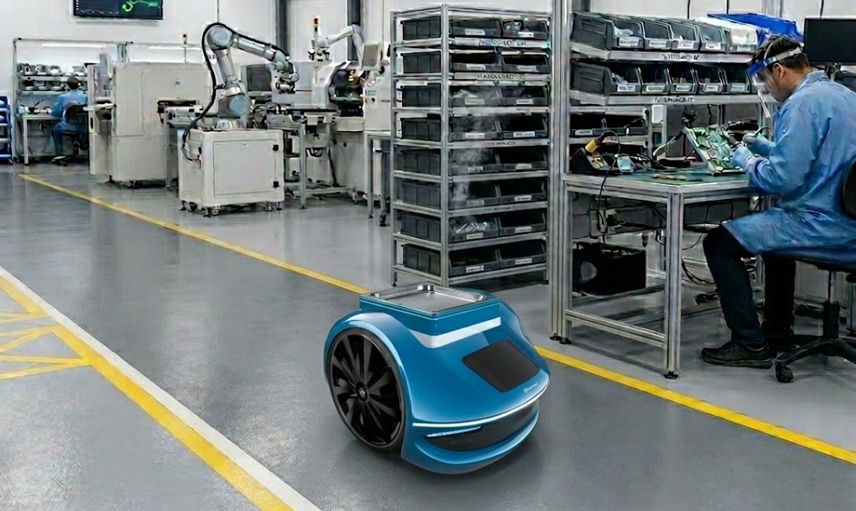 Dro Bot Drobot Inc. - Collaborative Mobile Robots for Manufacturing